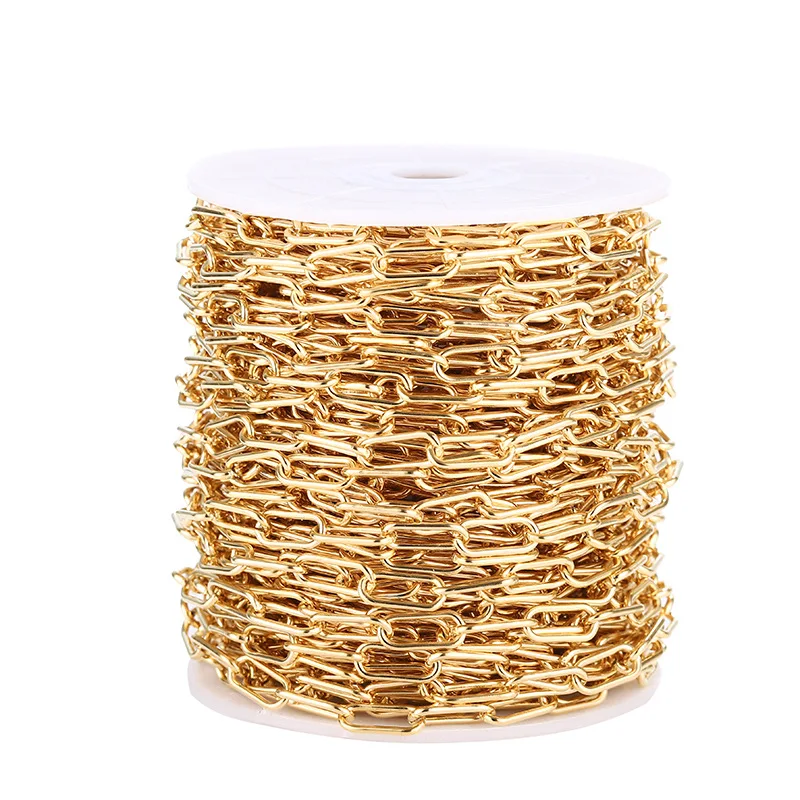 

Popular ins Style Chain 7mm Stainless Steel Buck Chain