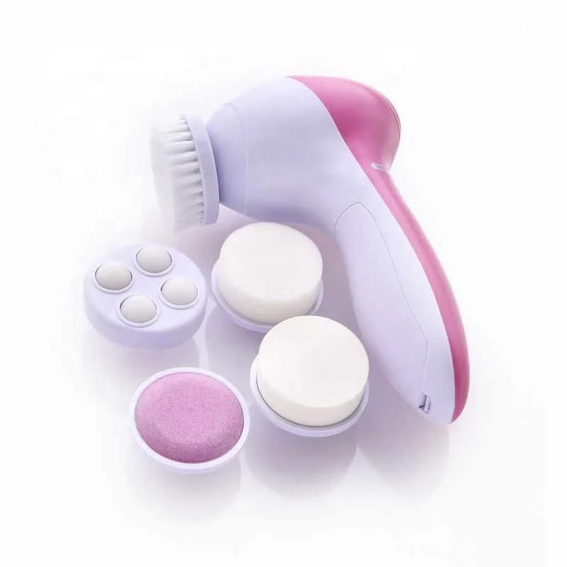 

2021 hot sale electric facial cleansing brush to clean the face to blackheads and acne, Pink