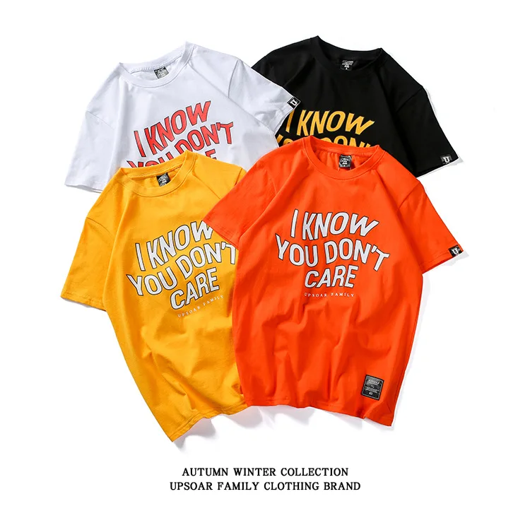 

OEM/ODM/CUSTOM 2019 Summer Retro Streetwear Trend HipHop Rock Tops Tee Men Graphics Design Print Short Sleeve Men's Casual Women