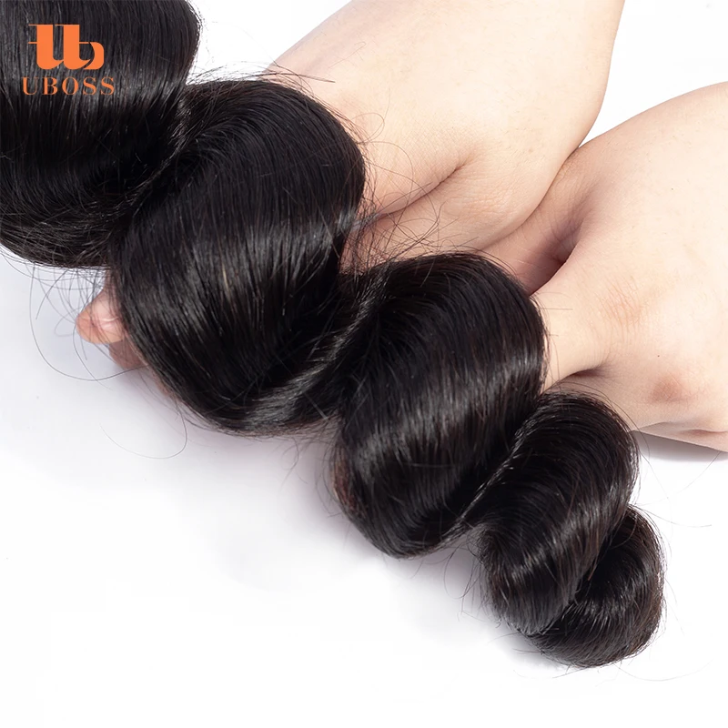 

Virgin Human Hair Bundles Loose Wave Wavy Hair Original Human Hair