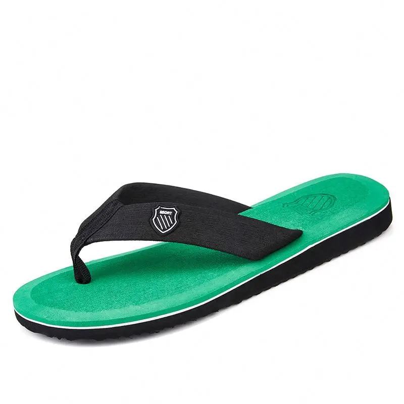 

PU leather upper EVA sole cork grain flip flop wholesale customized beach rubber oem flip flops, Customized color