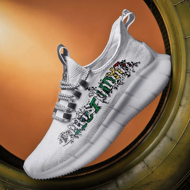 

New design breathable custom men sports shoes mens sneakers, Optional