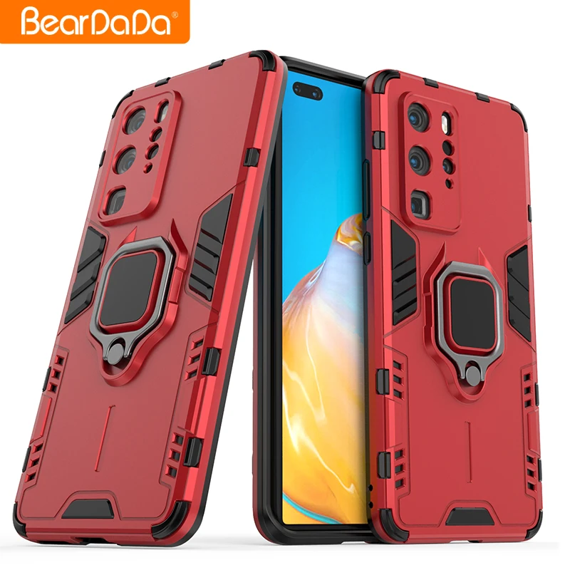 

hot men 2 in 1 sturdy eco friendly anti fingerprint phone case for huawei P40 PRO brand new 360 full cover phone case supplier