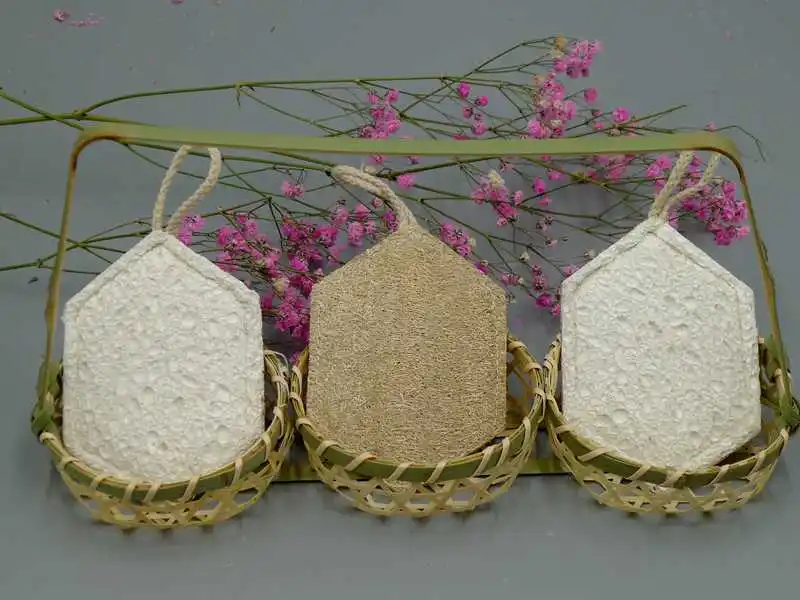 ck013-1 畅销产品 8 * 12厘米纯天然丝瓜络的厨房