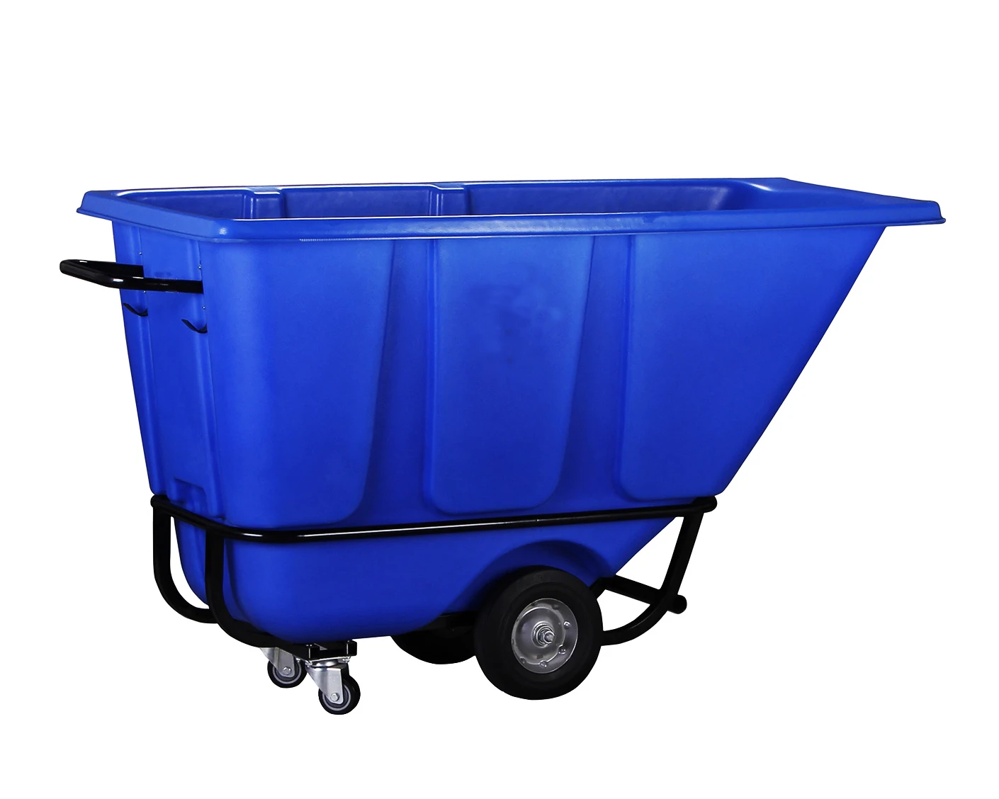 Ag1508 Heavy Duty Gray Trash Cart,Forkliftable Commercial Storage