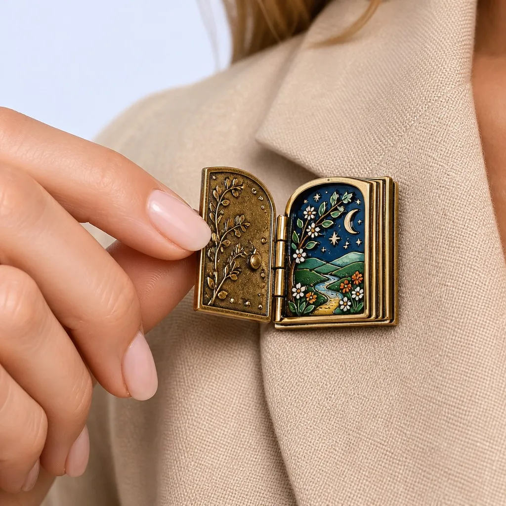 Hinged Secret Door Pin Opening Action