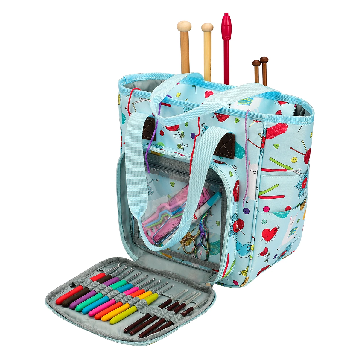 

High Quality Cartoon Pattern Cute Storage Bag Kids Stationery Reusable Storage Bags Oxford Clothes Storage Bag