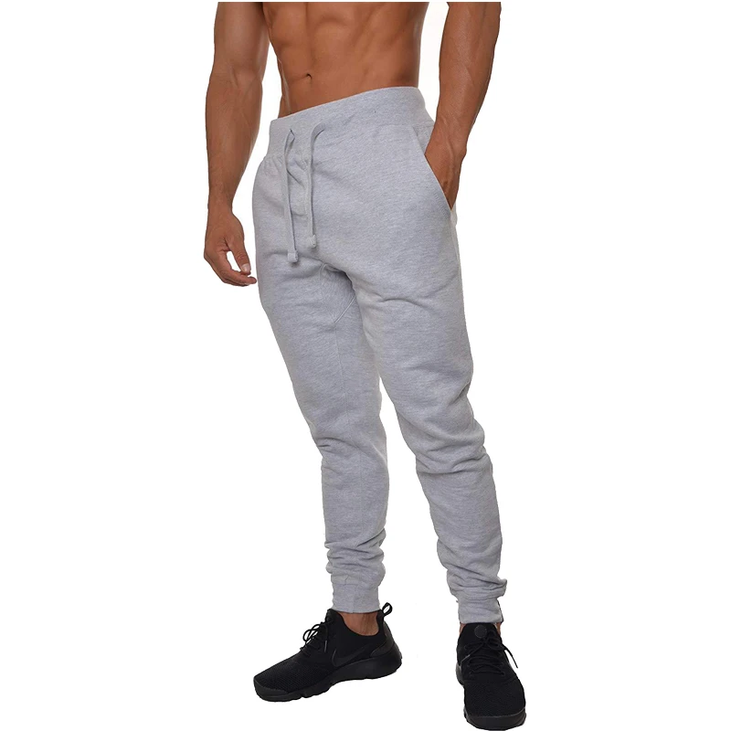 

Wholesale High quality custom Plain blank pants Cotton Fleece Mens Gym Joggers, Nave, black, light grey, dark grey