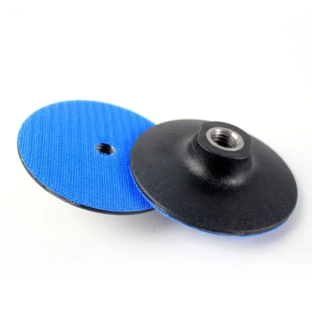 RAIZI 4 Inch  100mm 5/8''-11 Hook and Loop Plastic Back up Pad Backer Pad