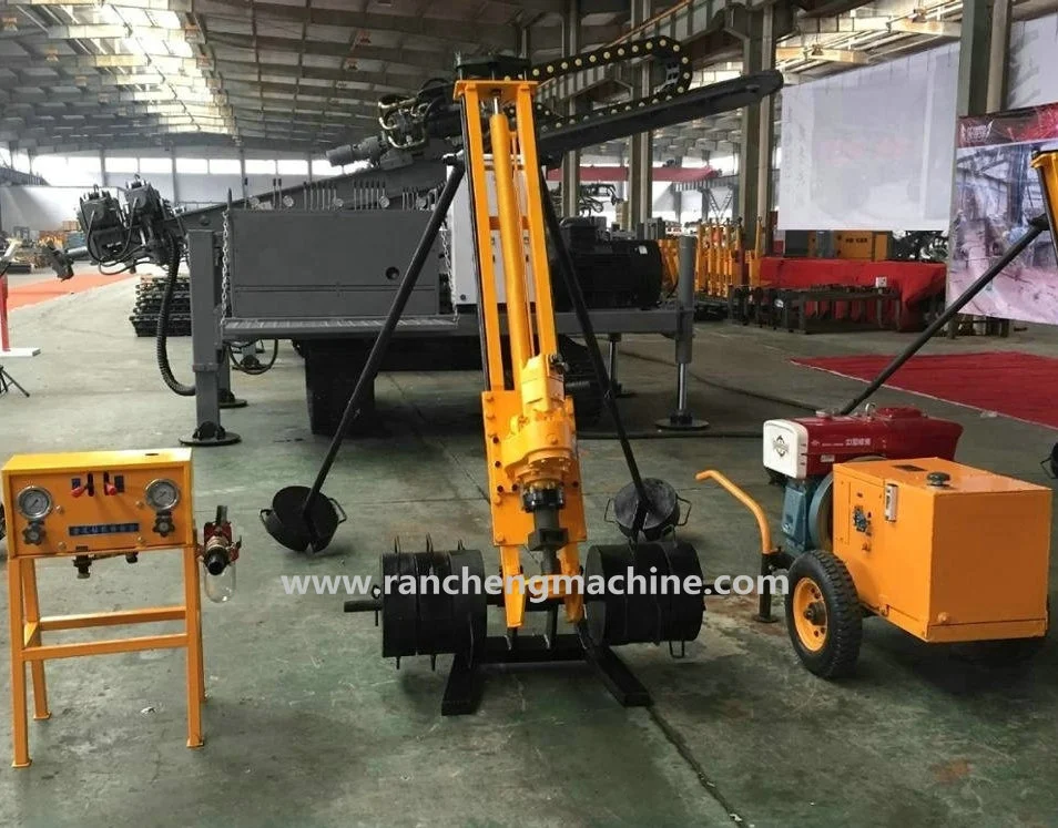 Soil Nailing Mini Auger Drilling Rig for Sale - Easy to Operate