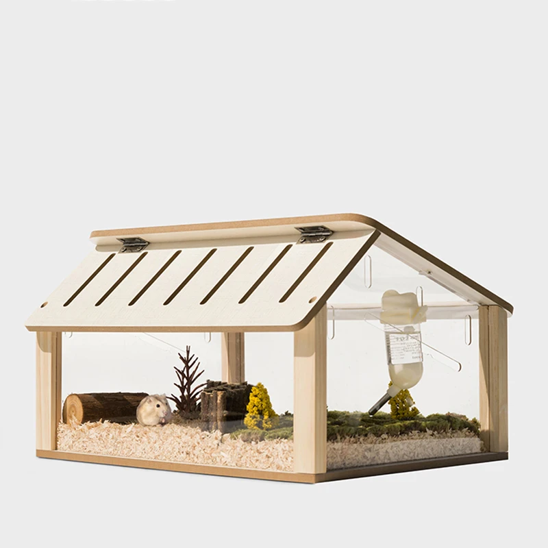 

MewooFun Custom Transparent Acrylic Large Hamster Cage