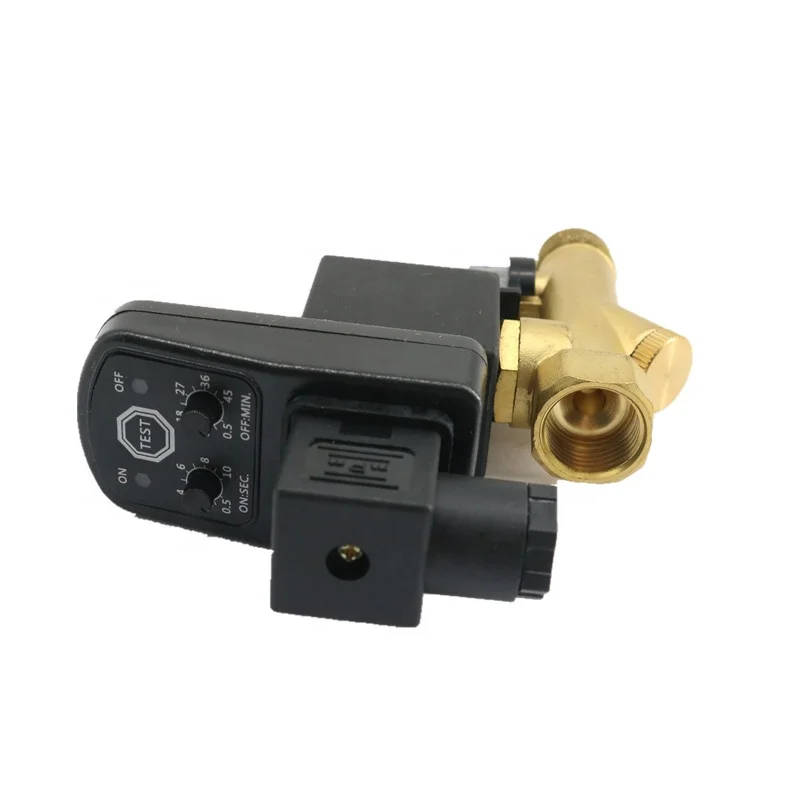 

Automatic electronic drain valve timer valve for screw compressor spare parts