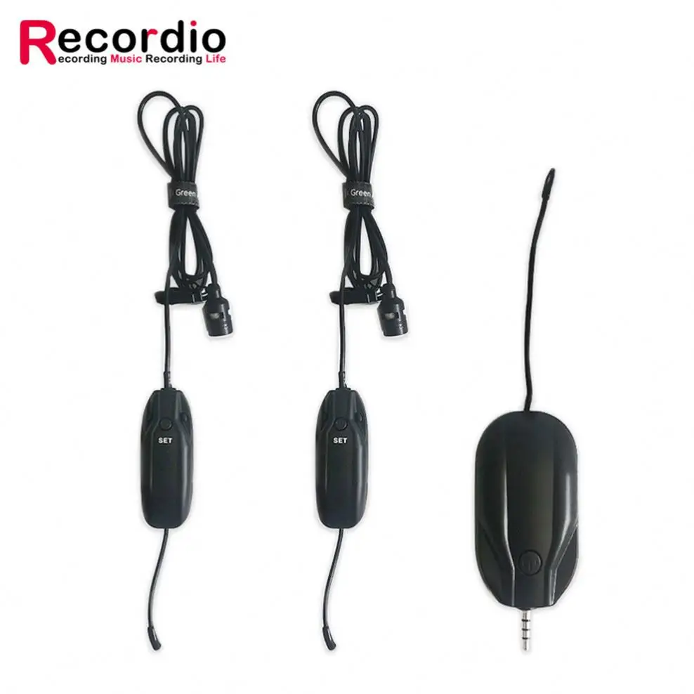 

GAW-105A Hot Sell High Quality Camcorder Audio Recorder Wireless Microphone With Low Price