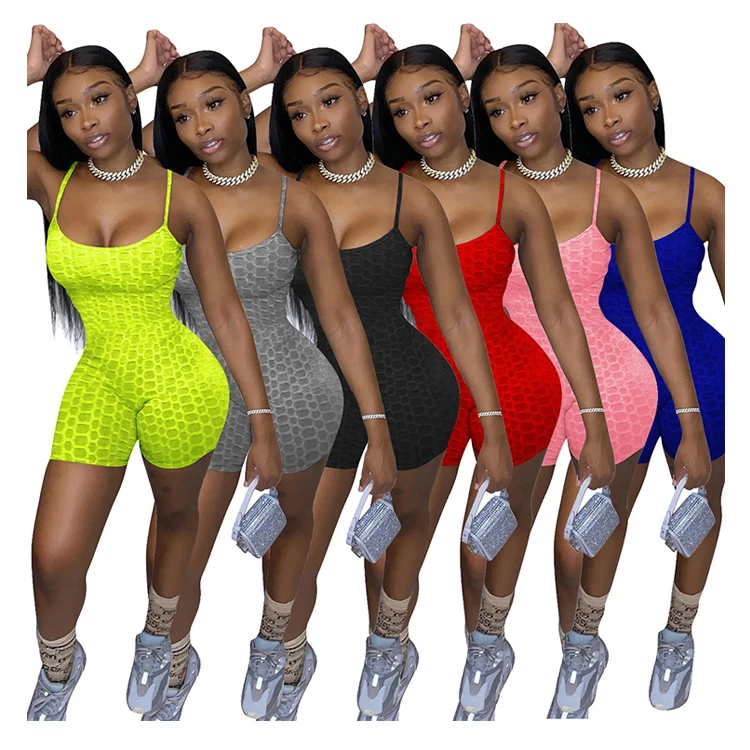 

Q21Y794 Leisure Sling Gym Jumpsuit Women'S Clothing Jumpsuits Yoga Suit And Clothes