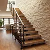 Anti Slip Tread International Building Stair Master Straight Staircase Design