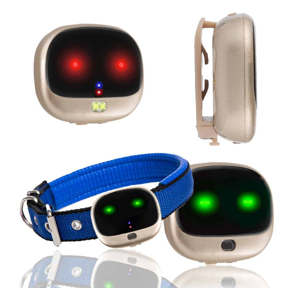 

2020 new design V43 4G Pet collar waterproof anti lost gps tracker device IP67 Pet GPS Tracker with camera