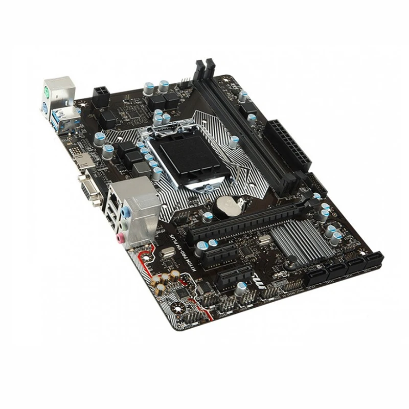 Msi H110m Pro-vh Plus Home Office Motherboard Supports 
