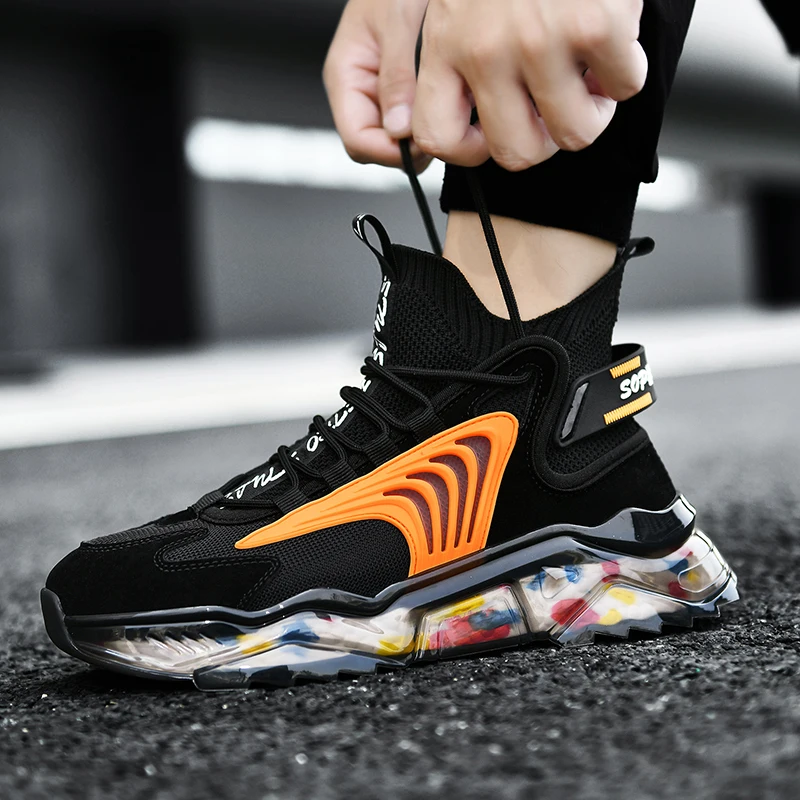 

New Promotion Fashion Trend Hard-Wearing Outdoor Shoes Sport Rubber Wild Casual Shoes