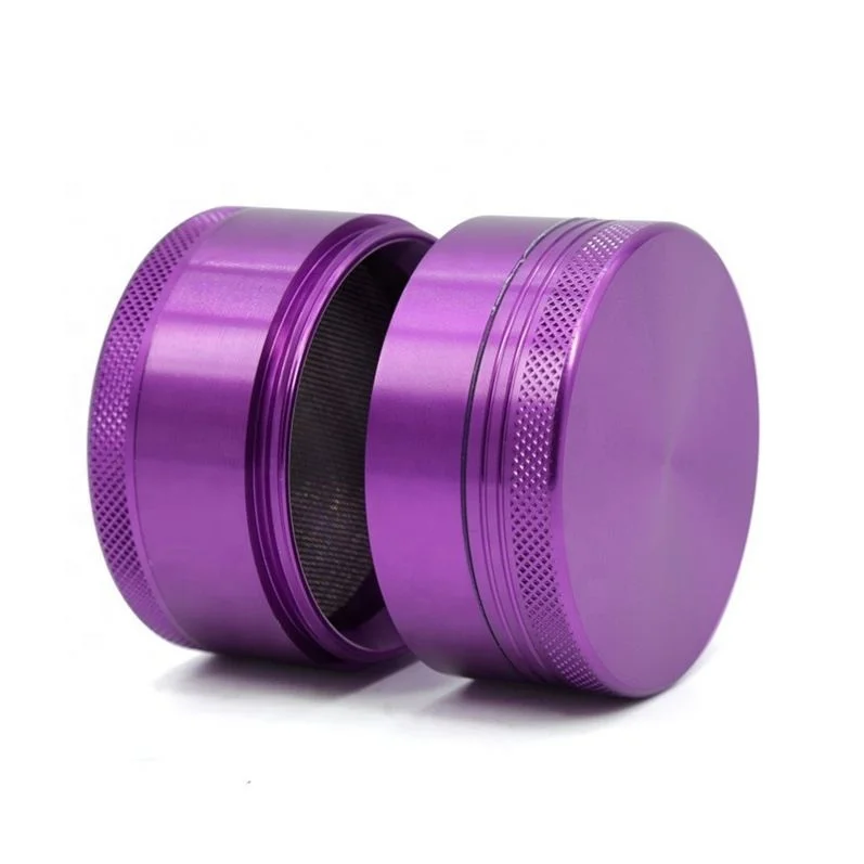 

Wholesale Wholesale Aluminum CNC 4 Part Cigarette Grinder Dry Herb Tobacco Grinder, Picture