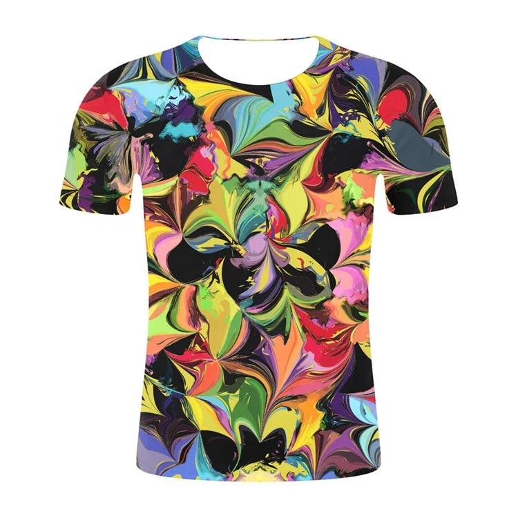 

cheap wholesale all over sublimation printing t shirt for female, Customized colors