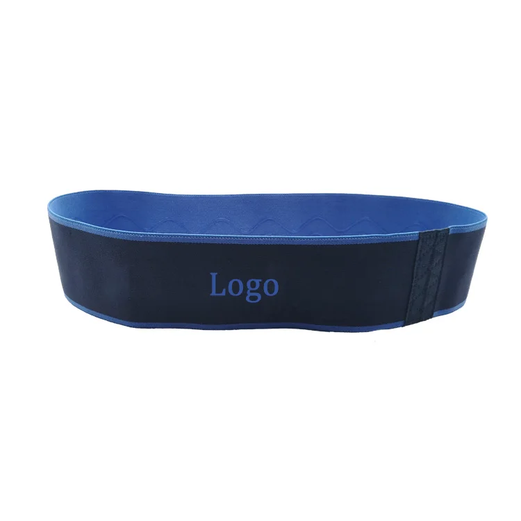 

Hot Selling Customized Logo Fitness Fabric Resistance Band Hip Booty Circular Exercise Bands, Blue/optional