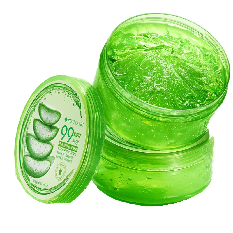 

99% natural organic skin care moisturizing and hydrating aloe vera gel wholesale