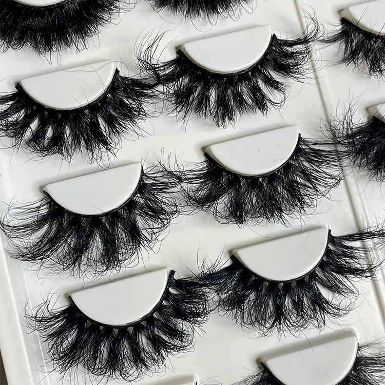 

Create your own brand eyelash packing box mink wholesale lashes mink 3d lashes