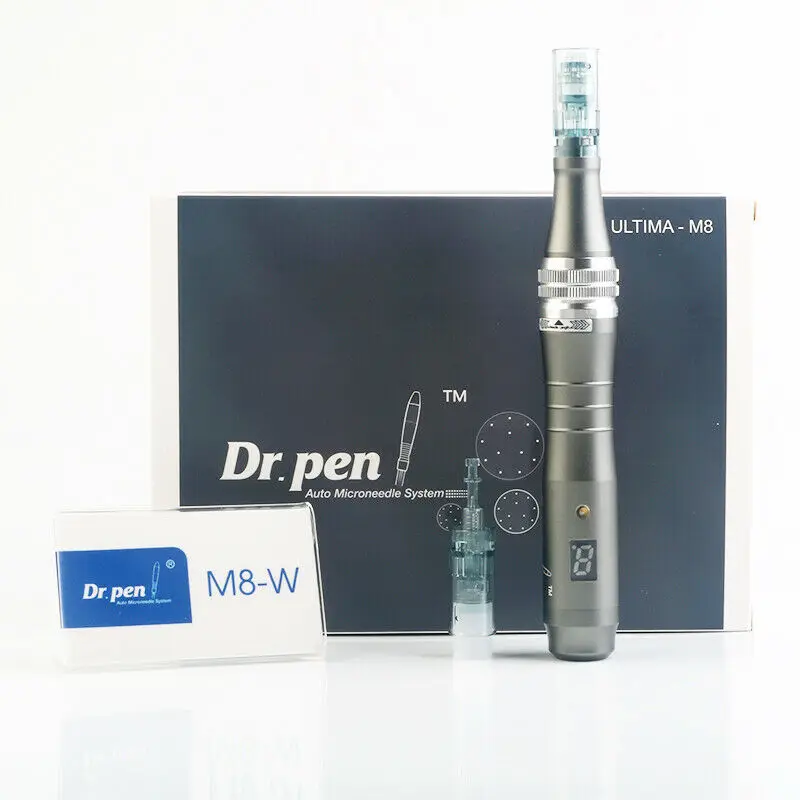 

Dr Pen M8 Latest Model Micro Needling Device Resurfacing Anti-aging hydra pen m8 with Needles Cartridges M8 derma pen