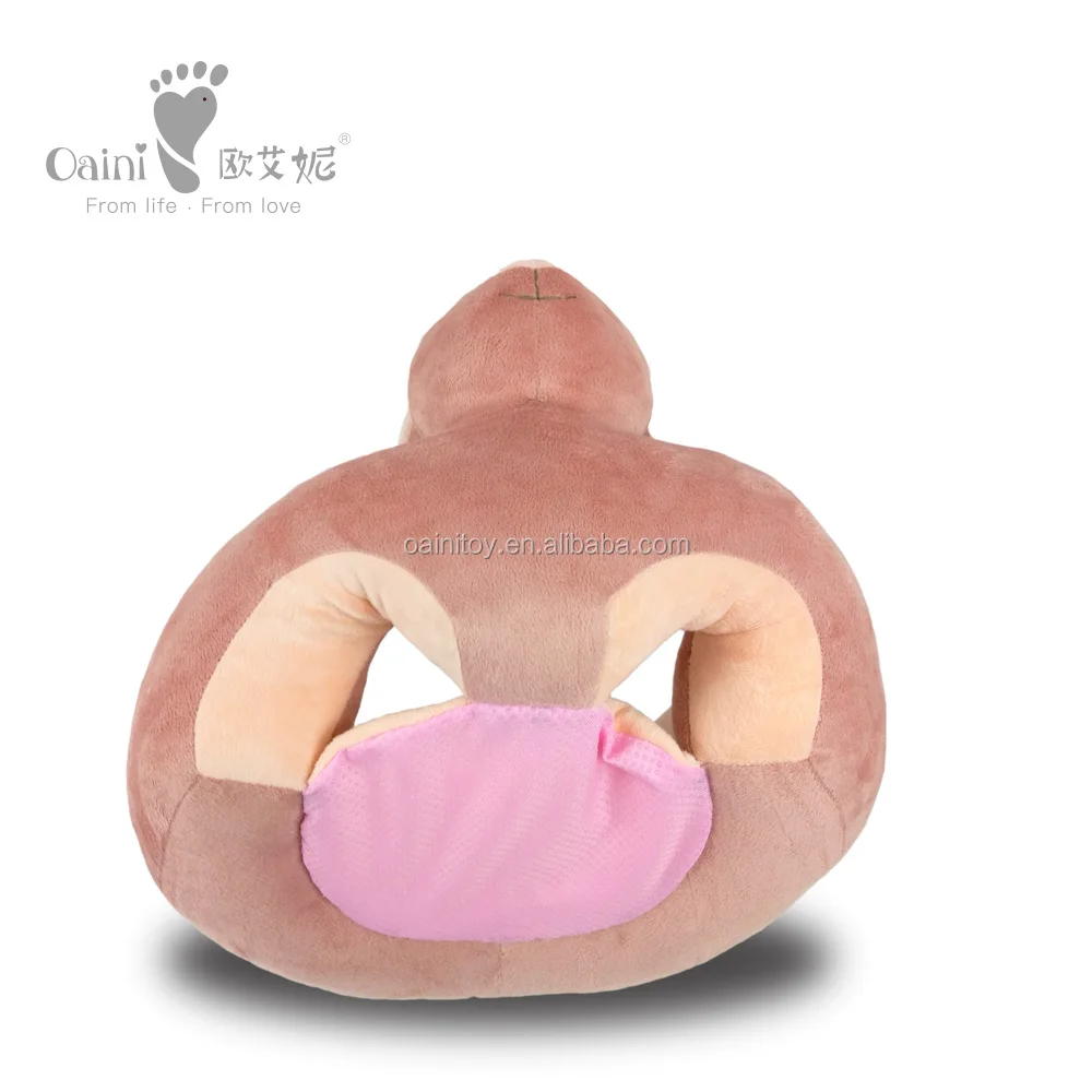 
OAINI 2020 ODM OEM Custom Animal Popular Wholesale Comfortable Baby Sofa Plush Sofa Chair Soft Bunny Baby Support Sofa 