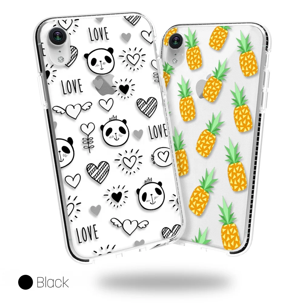 

Free Sample 3D Printing Shock Proof Double Color Soft Plastic Cell Phone Case For Huawei P30 Lite/P Smart Z Embossed Phone Case, Customized