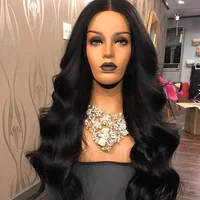 

Cheap Body Wave Frontal Lace Wig 8-26 Inch 9A Grade Virgin Brazilian Human Hair Lace Front Wig Pre-plucked With Baby Hair