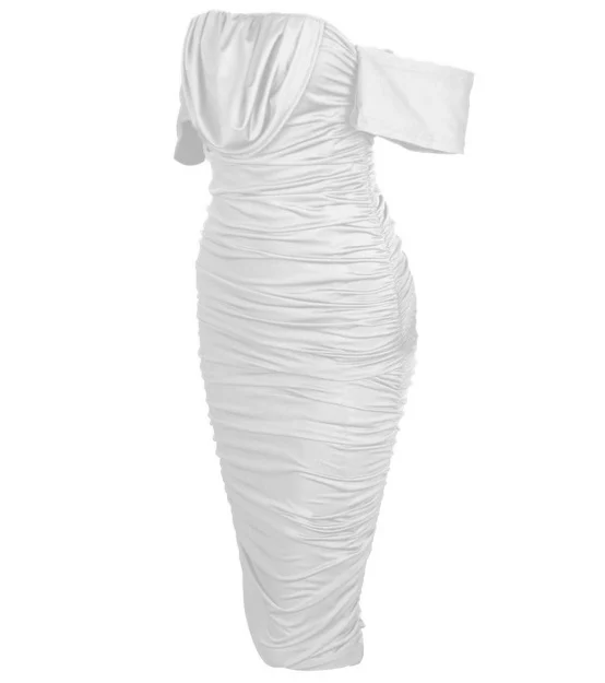 

2020 New Arrival High Quality luxurious Women off shoulder sexy slim night dresses