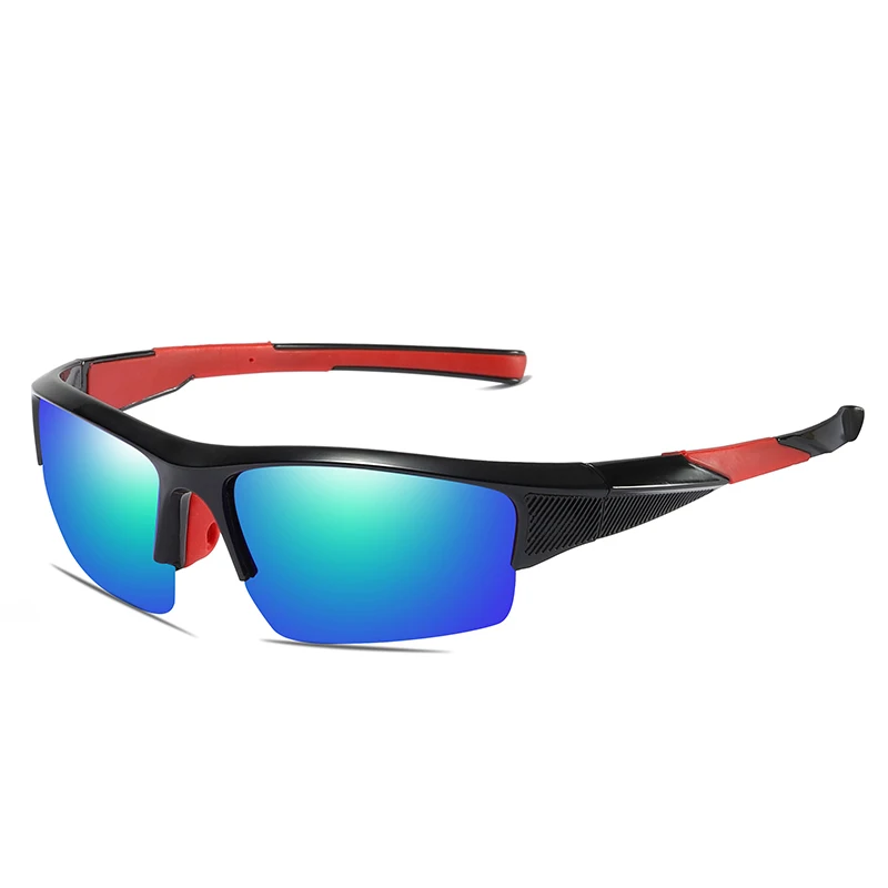 

8511 Square Sports Sunglasses Outdoor Mans Half Frame Rimless Cycling Polarized Sunglasses, Custom colors