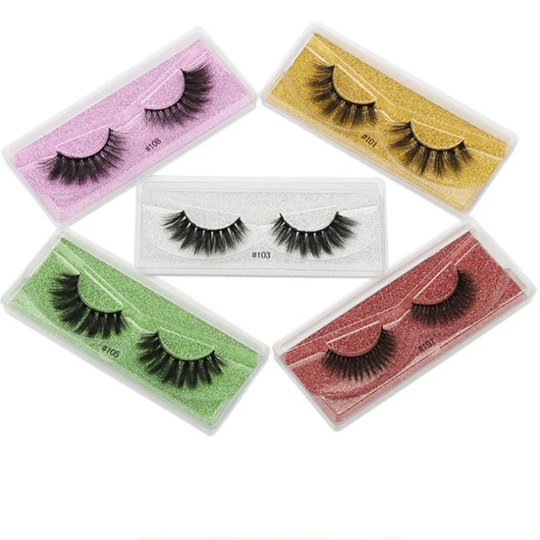 

High Quality Mink Fur Eyelash 3D Mink Eyelashes, As image show