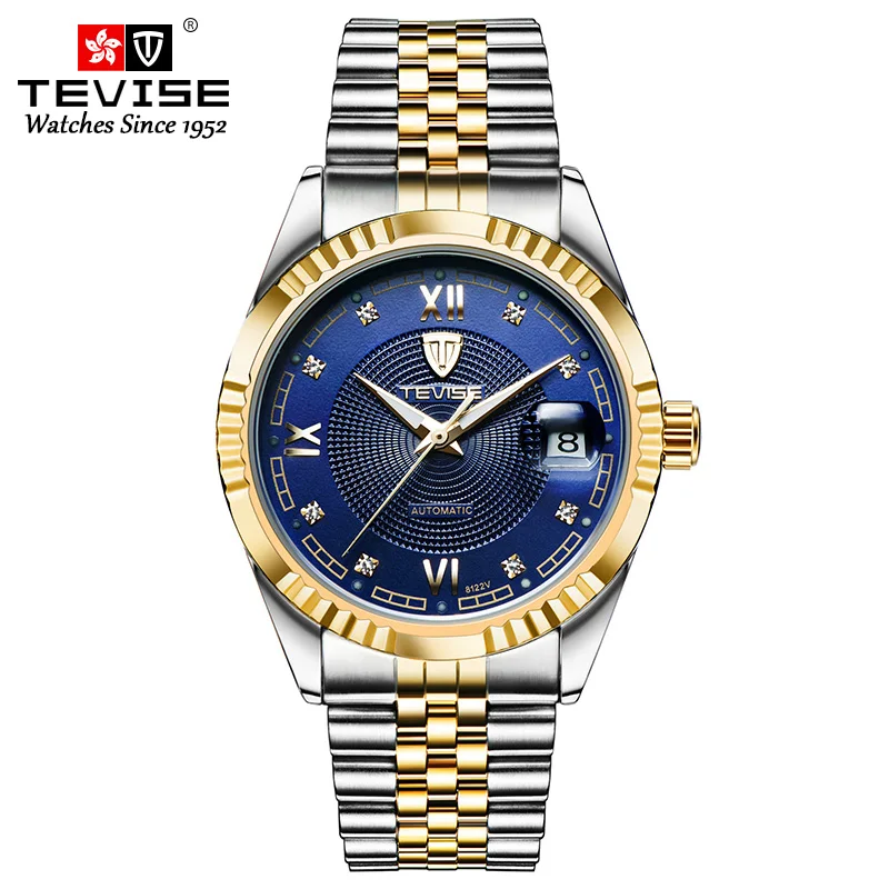 

Luminous Waterproof business Mechanical Wristwatches Steel Watch Automatic Men, Optional
