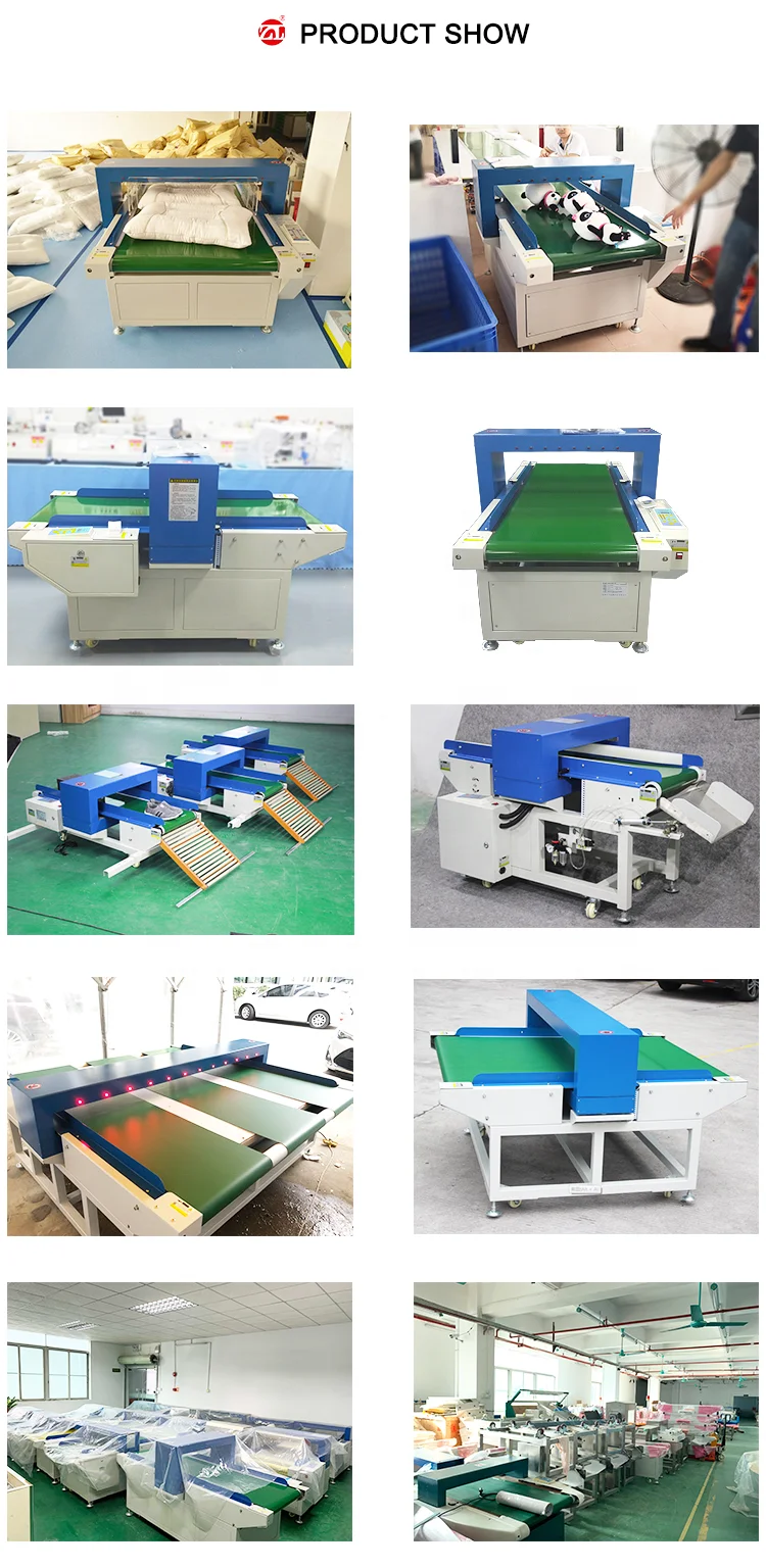 Factories Price Fabric Cloth Non-Ferrous Metal Industrial Metal Detector