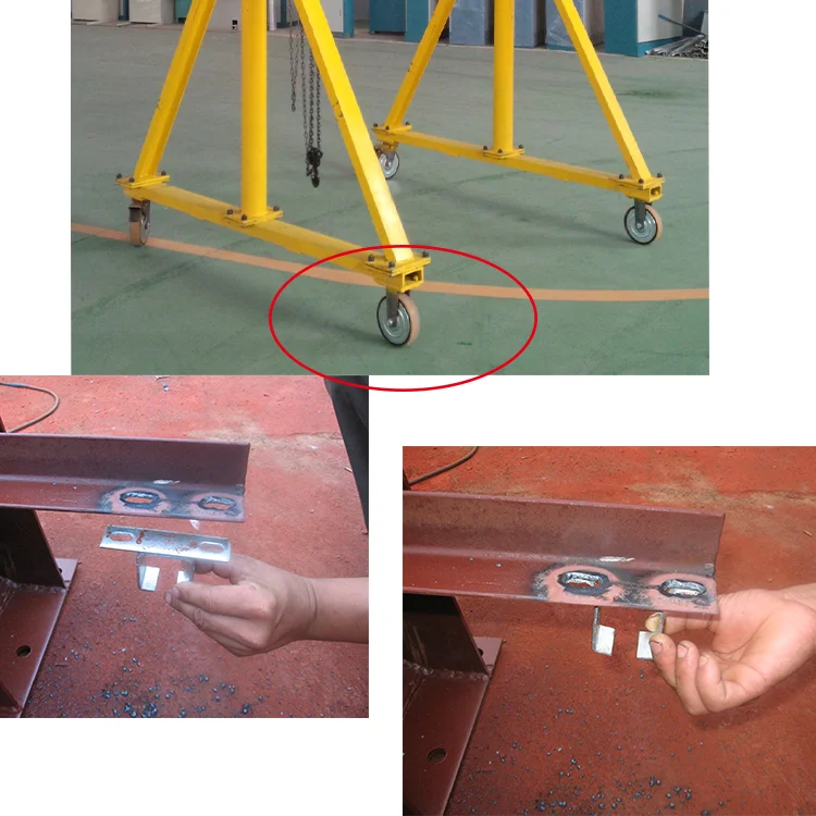 Electric Hoist Mobile Gantry Crane 1 ton 5ton