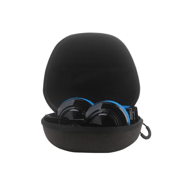 

Custom high-quality Waterproof Shockproof headphone earphones headset storage boxes, Black/customizable