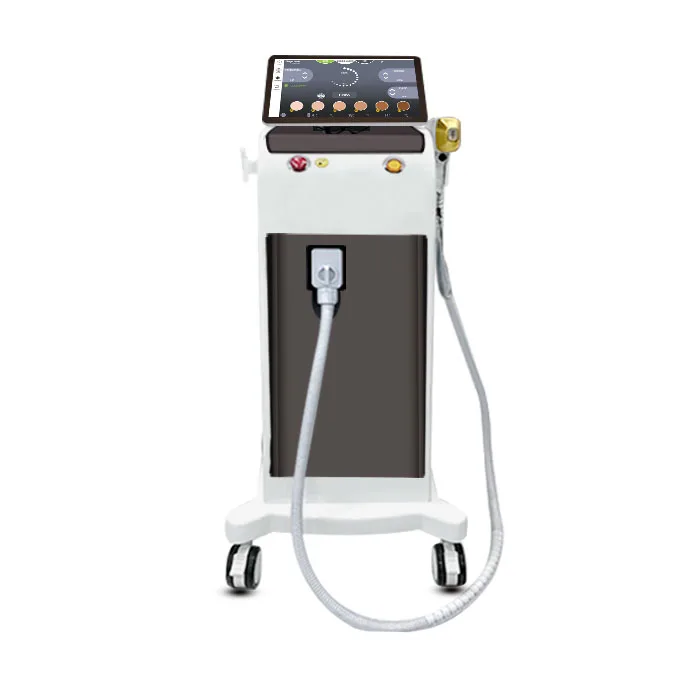 

Factory Price Diode Laser Hair Removal 808Nm Alma 755 808 1064 Soprano Laser Hair Removal Machine