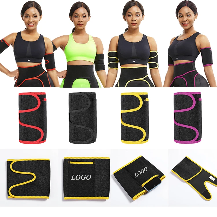 
Custom Logo Neoprene Tummy Control Thigh Trainer Wraps Waist Shaper Workout Thigh Shaper Booty Sculptor 