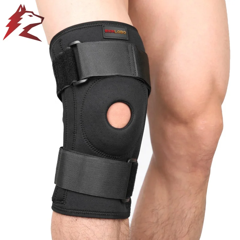 

Factory Price New Design Padded Open Adjustable Compression Neoprene Sport Spring Neoprene Knee Brace