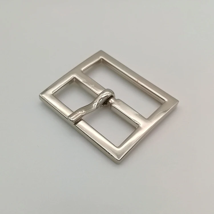 

25 mm width silver metal pin buckle for leather strap, Black nickel, gold, silver