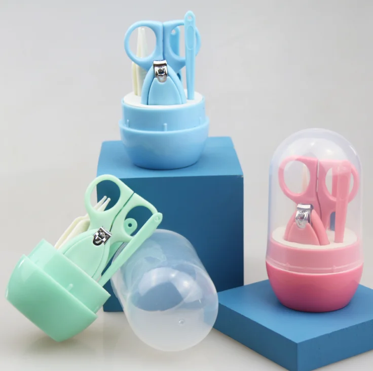 

Safe baby nail clipper manicure set for baby nail care, As pic