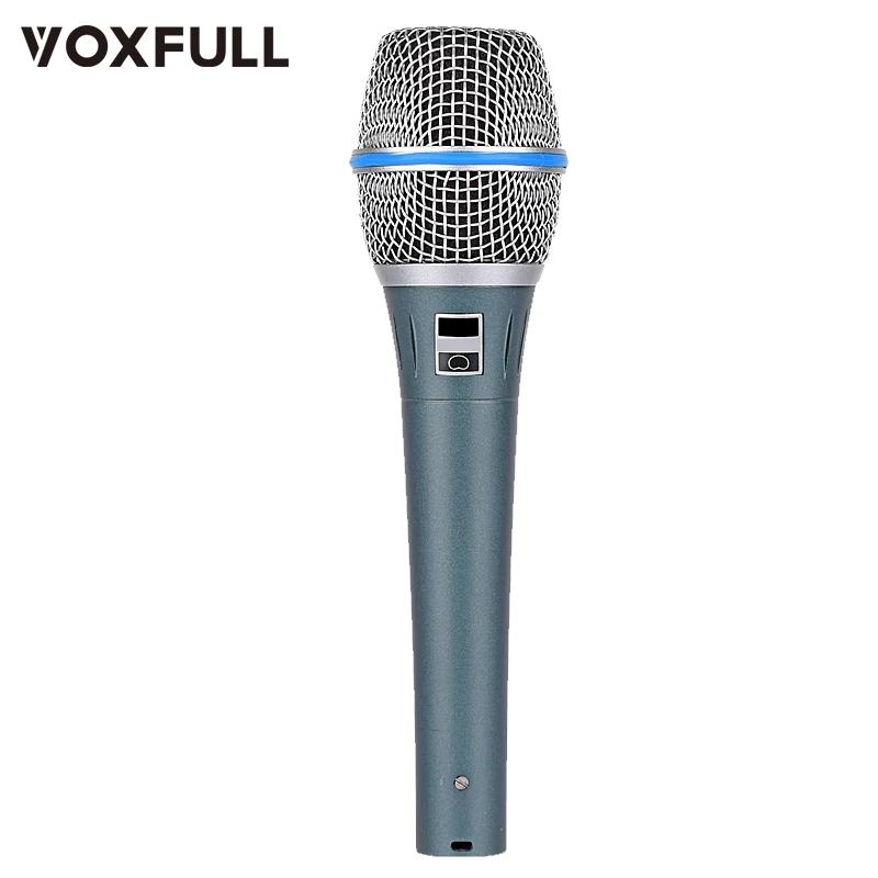 

Top quality Supercardioid Dynamic Vocal Wired Microphone for Karaoke Stage Performance Studio Recording