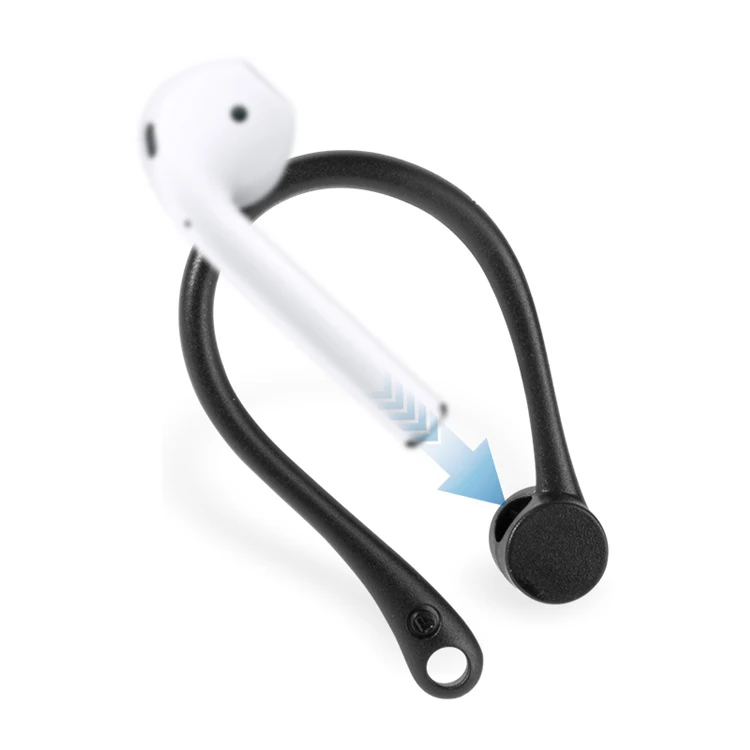 

Air pod hooks Silicone Wireless earphone Holder Anti-lost Protective Sport Secure Fit earhook For Airpods 1 2 Ear Hook