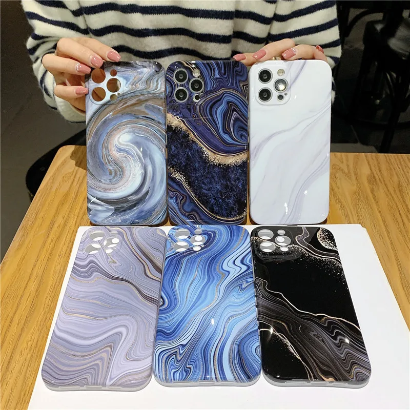 

IMD Marble Phone Case For iPhone 12 Xr Soft Abstract Phone Case For iPhone 13 Amazon Top Seller 2021 For iPhone 11 Pro Max 7 8p, Colors optional