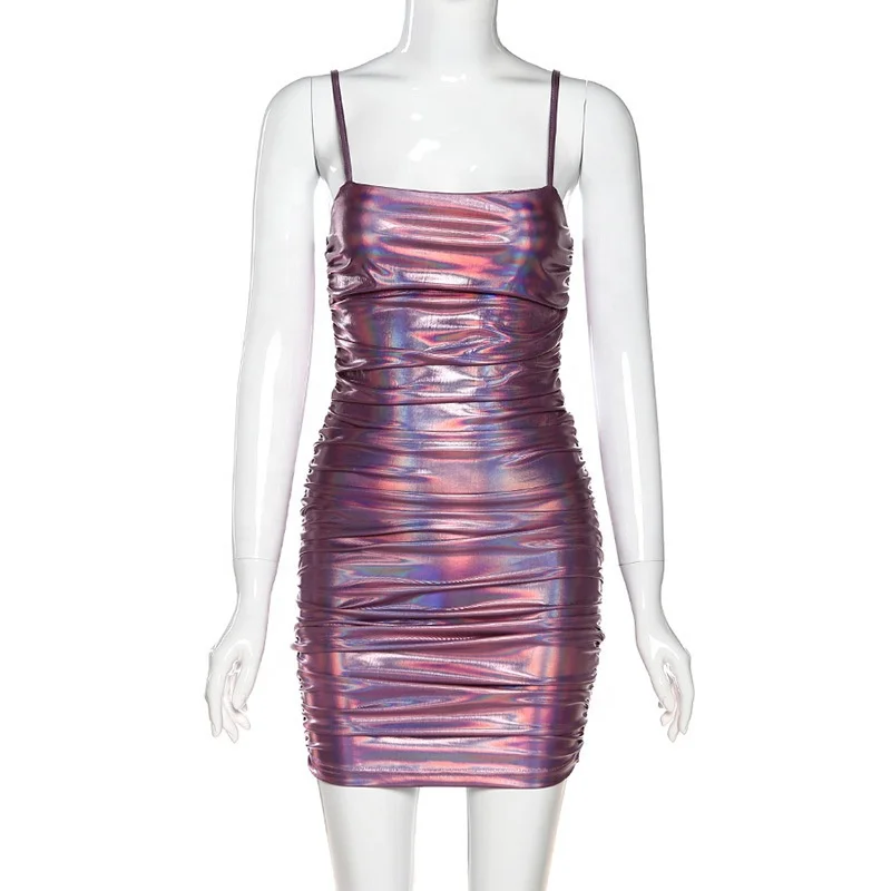 

B62252A 2020 foreign trade hot-selling new pure color one-word collar dress