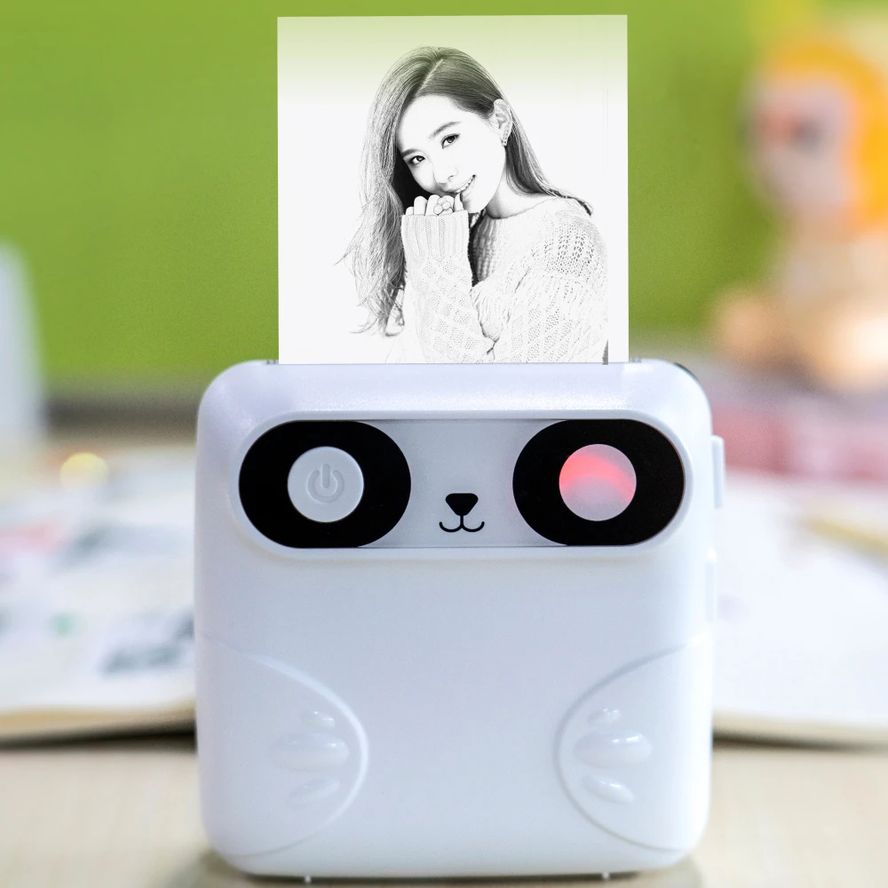 

2020 Newest Photo Printer 58MM USB Label Printer With Android IOS For Household Portable Printer