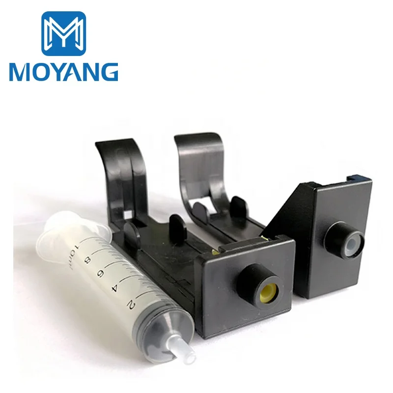 MoYang for hp 45 Ink Cartridge One Inch 25.4mm Refill Tool Kit Fill Clip Part for Hp45 950c 1120c 1125c 710c 720c 815c Printer