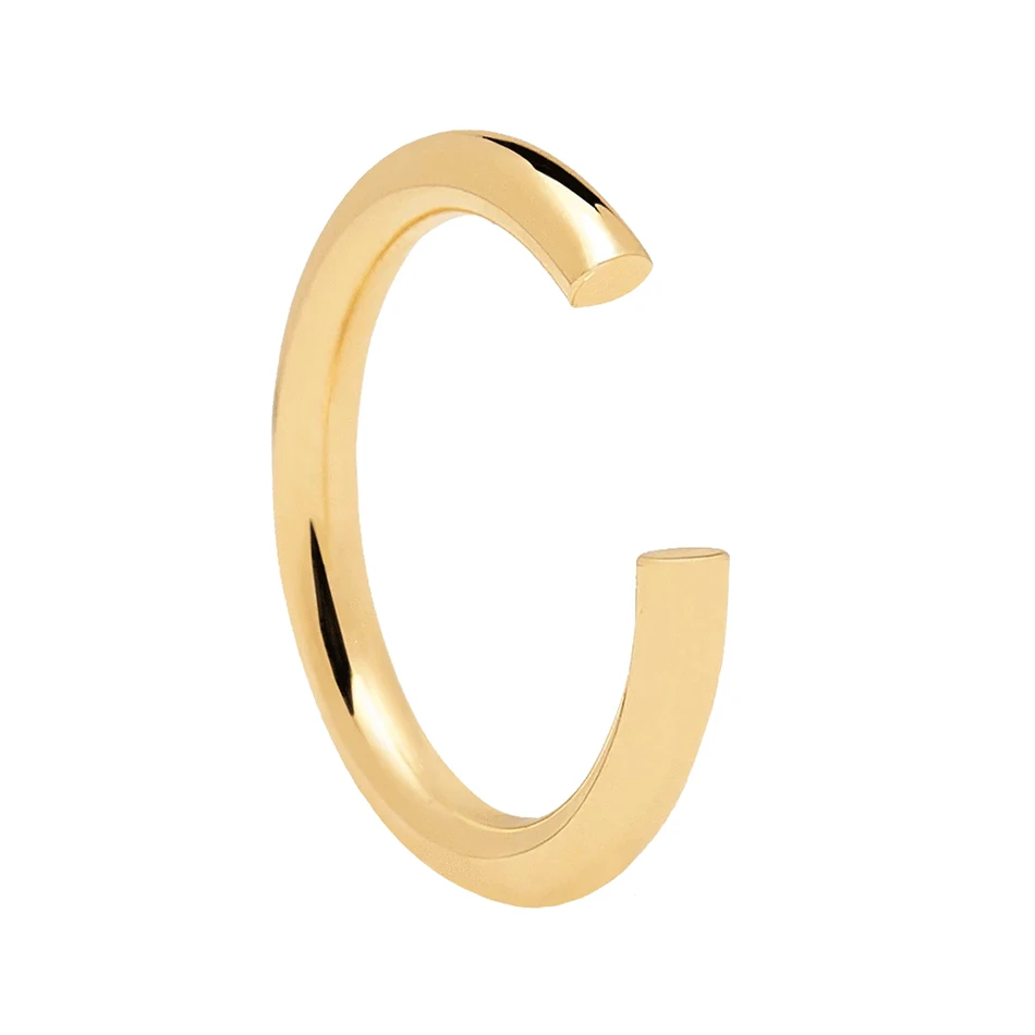 

Minimalist 925 sterling silver jewelry spanish retro gold plated designs jewelry minimalist open adjustable rings